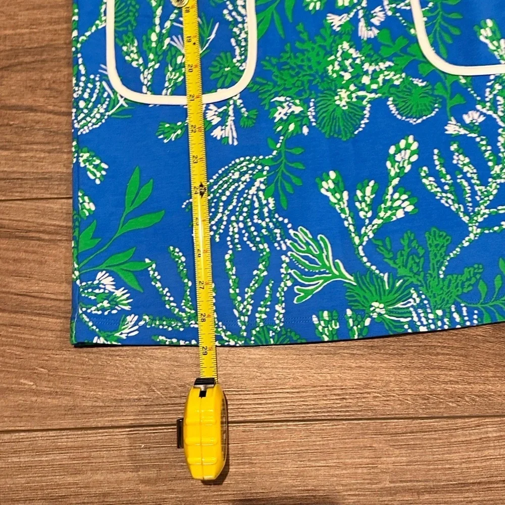 NWT! Lilly Pulitzer Girls 8-10 Mackenzie Dress in Briny Blue